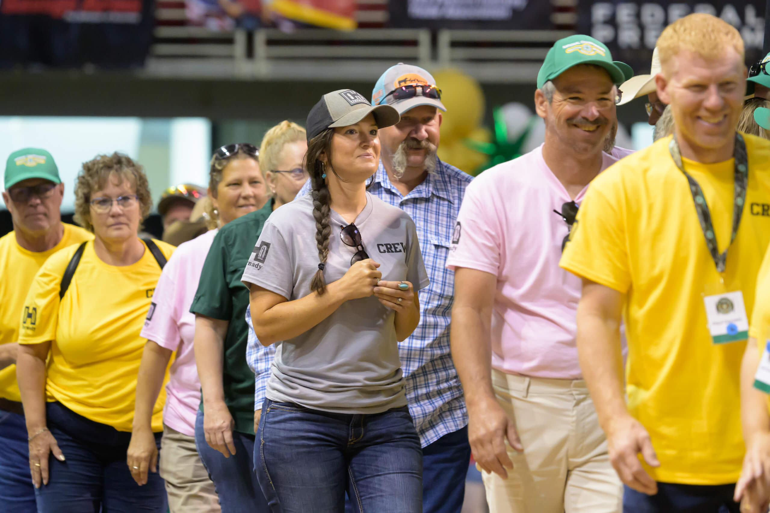 Volunteers at the 4-H Shooting Sports National Championships.