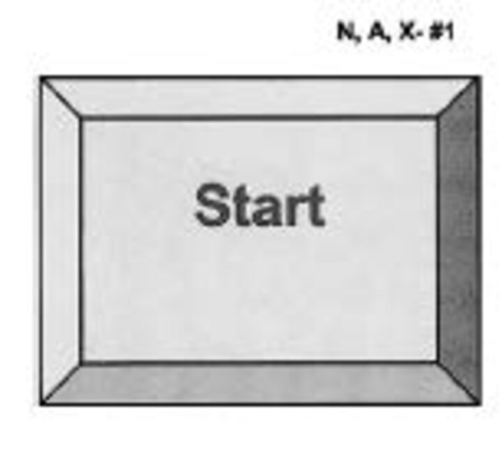 Graphic the start sign