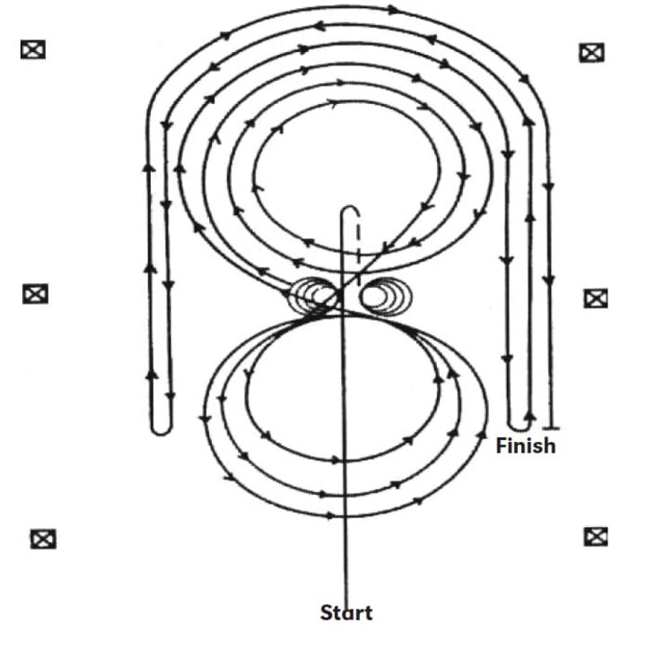 Reining NRHA 10 Pattern Horse Guide