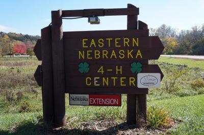 Eastern Nebraska 4-H Center sign